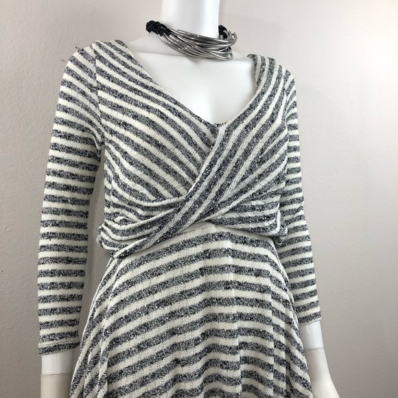 Free People ‘Maverick’ Striped Knit Sweater Dress - Picture 4 of 9
